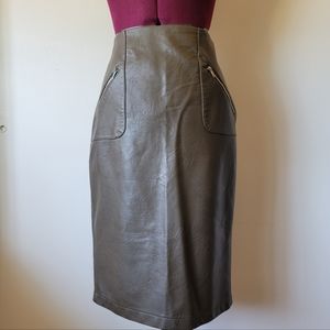 Zara Basic Collection skirt in olive